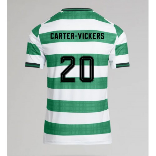 Fotbalové Dres Celtic Cameron Carter-Vickers #20 Domácí 2025-26 Krátký Rukáv